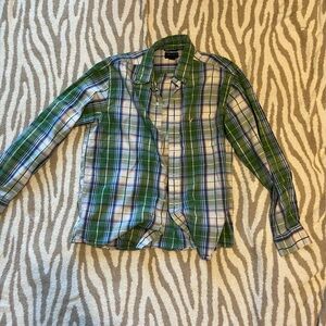 Plaid button up
